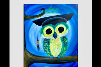 Paint Nite: Graduation Owl *Customizable*